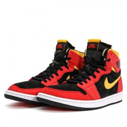 Jordan 1 High Zoom Air CMFT "Black Chile Red" Hombre/Mujer CT0978-006