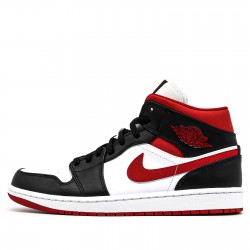 Jordan 1 Mid "Gym Red Black White" Mujer/Hombre 554724-122