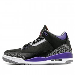 Jordan 3 Retro "Black Court Purple" Hombre/Mujer CT8532-050