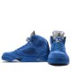 Jordan 5 Retro Blue Suede Hombre 136027-401